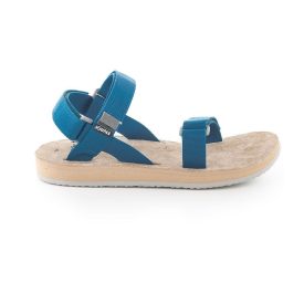 Urban bőrbetétes férfi szandál - Ocean / Gray