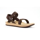 Urban bőrbetétes férfi szandál - Brown / Tan