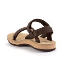 Urban bőrbetétes férfi szandál - Brown / Tan