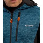 GRAFF Thermo kardigán kék