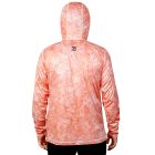 UPF 50 UV álló kapucnis felső rozsda színben