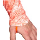 UPF 50 UV álló kapucnis felső rozsda színben